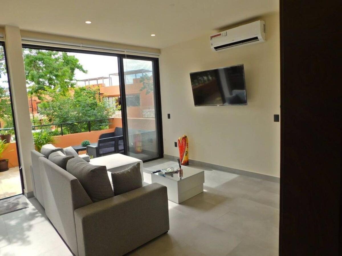 Amplio Depto. C/Terraza Privada + Hermosa Piscina Tulum Exterior foto